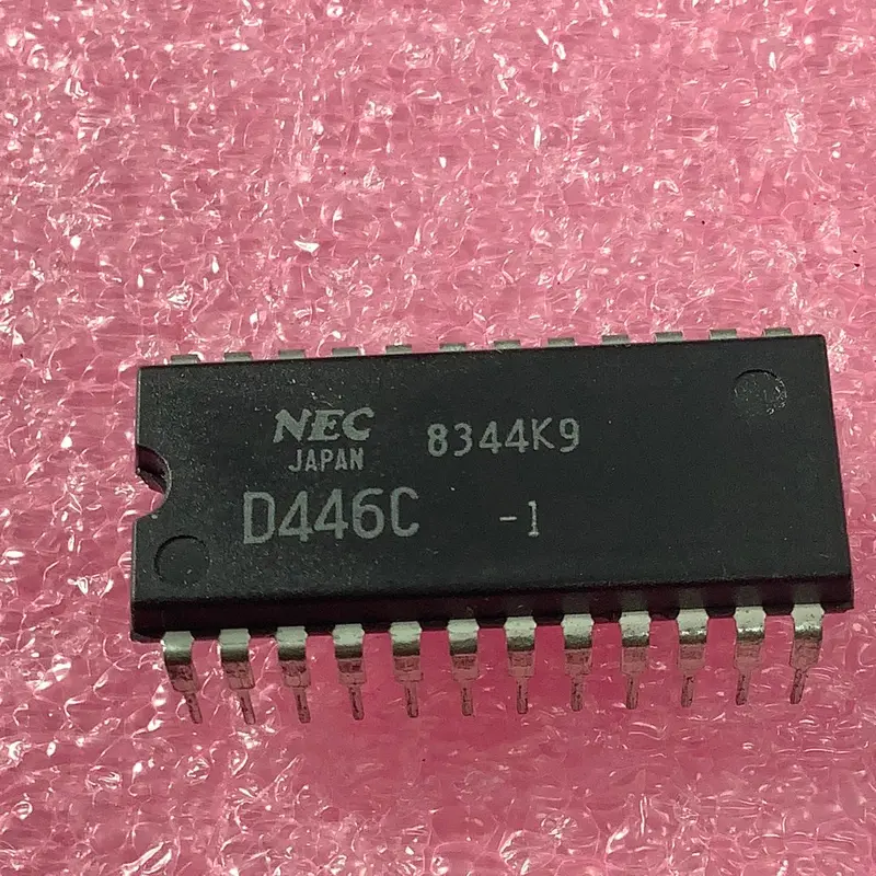 Nec Upd446C-1 – 2K × 8-Bit Cmos Static Ram – 250 Ns Access – 24-Pin Pdip 1