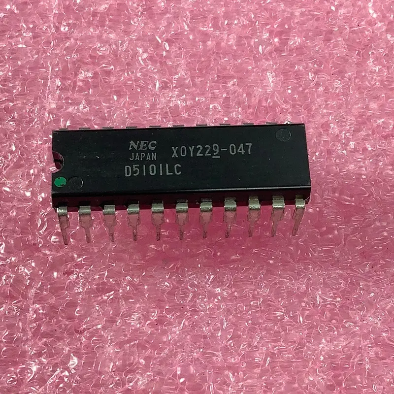 Nec Upd5101Lc Sram – 256 × 4 Bit, 650 Ns, Cmos, 22-Pin Pdip 1