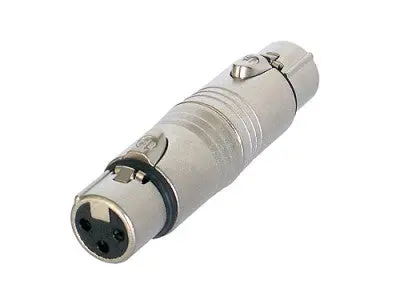 Neutrik Na3Ff Xlr Female-To-Female Gender Changer Adapter 1