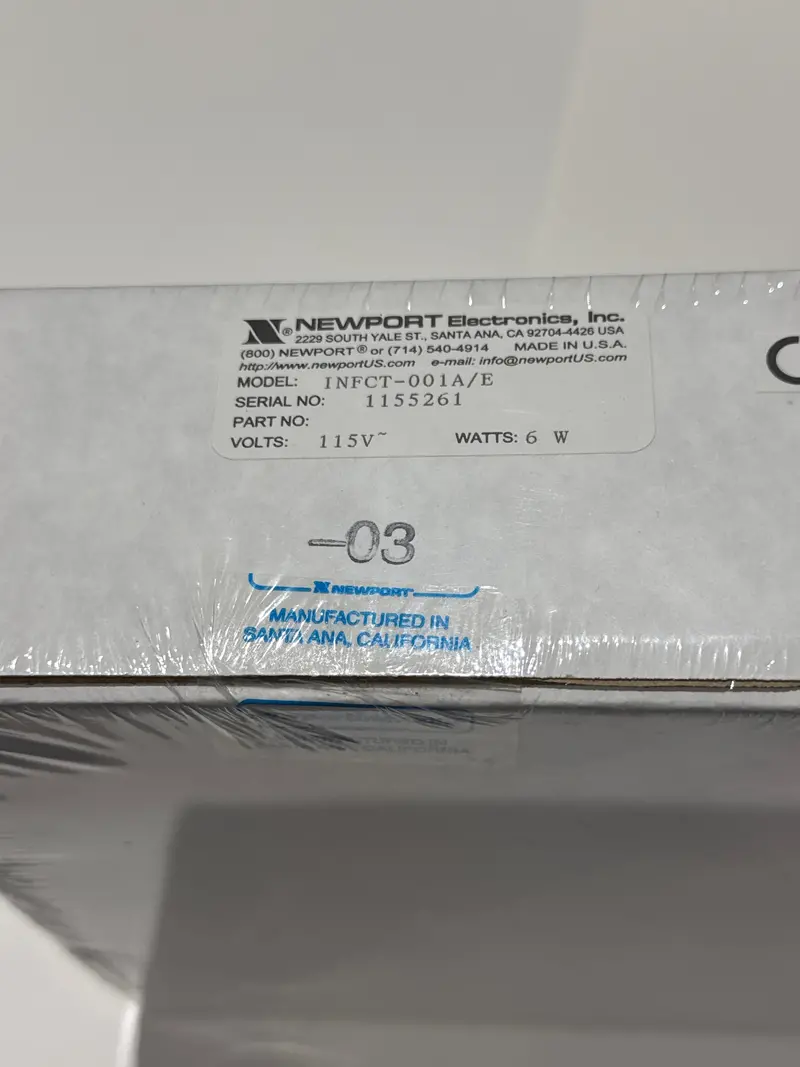 Newport Infct-001A/E Thermocouple-Based Temperature Controller 1