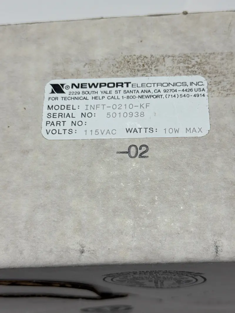 Newport Inft-0210-Kf Infinity Series Thermocouple Meter – K-Type Input, Fast Response 1