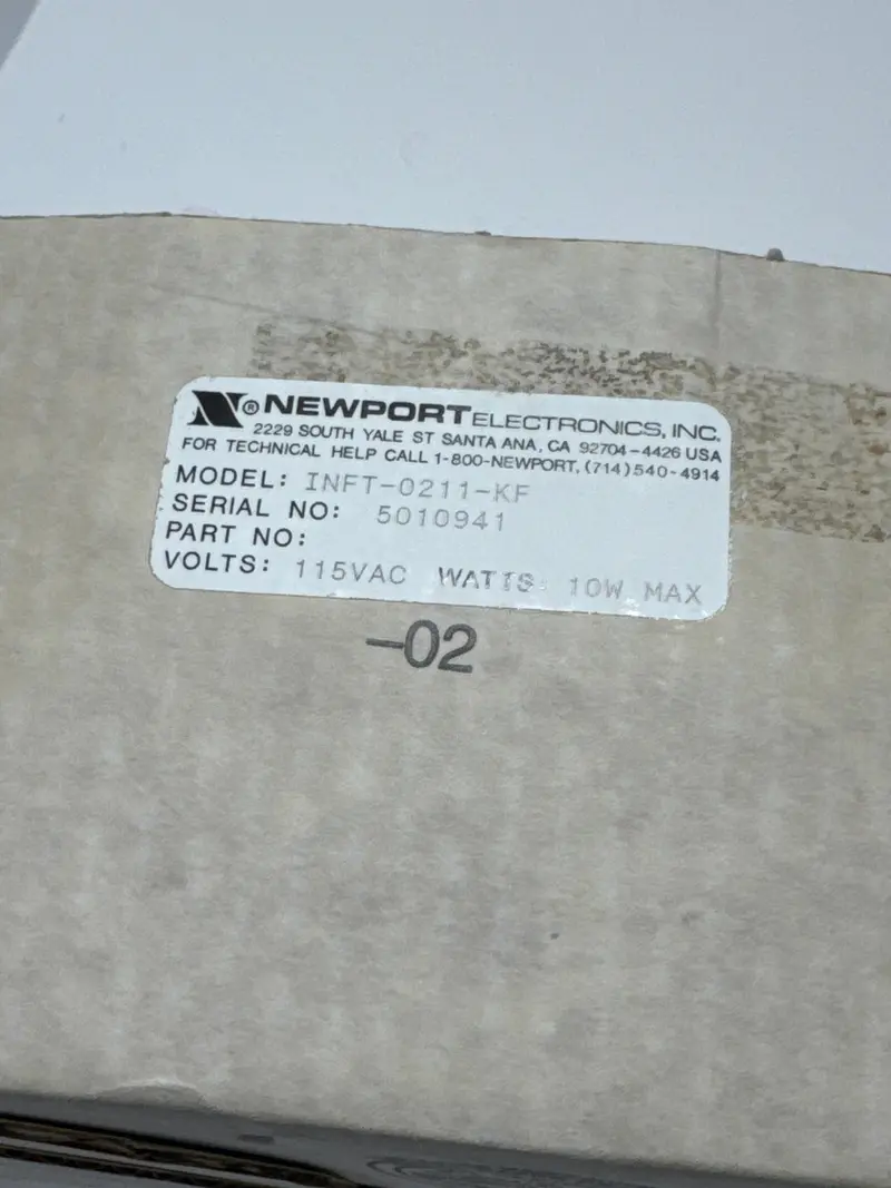 Newport Inft-0211-Kf Infinity Series Thermocouple Meter – K-Type Input, 3.5-Digit Display 1