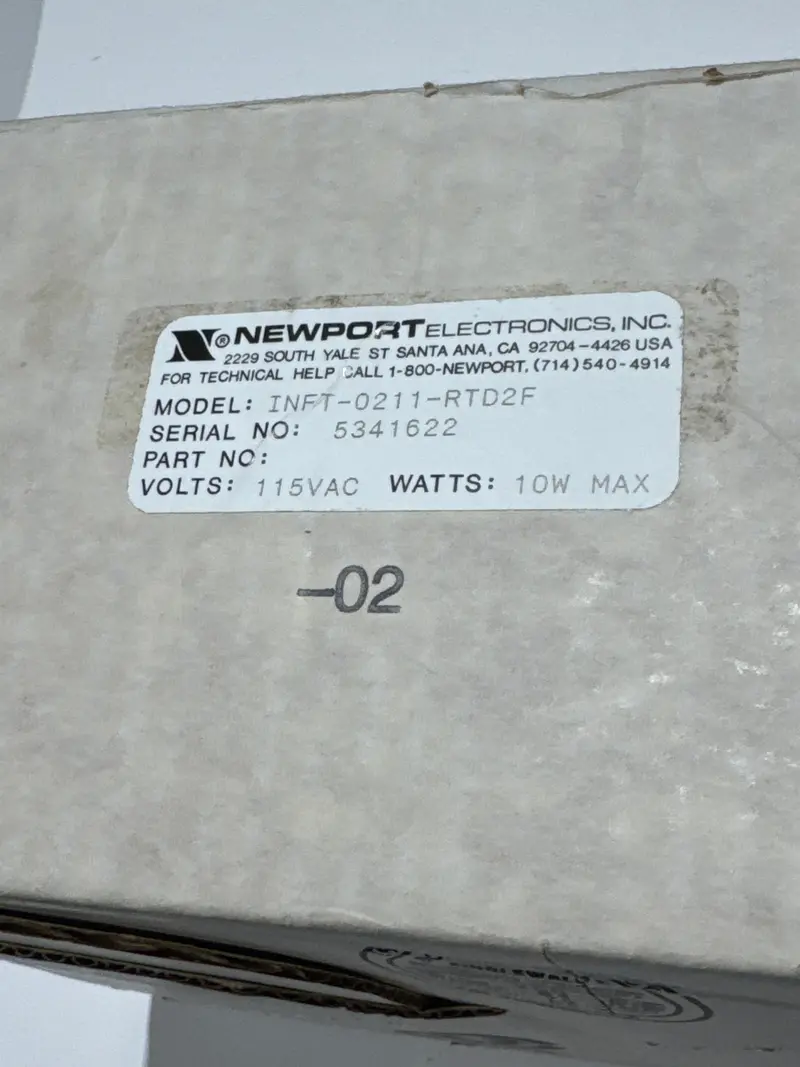 Newport Inft-0211-Rtd2F Infinity Series Rtd Meter – Dual Sensor Input, High Stability 1