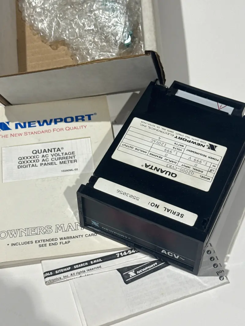 Newport Q2000-Cvr3 Quanta Ac Voltmeter – True Rms, 3.5-Digit Readout 1