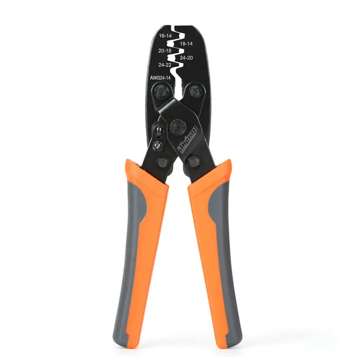 Non-Insulated Open-Barrel Crimp Tool – 14–24 Awg, Designed For Automotive, Pc, And Industrial Terminals (Molex, Delphi, Amp/Tyco) 1