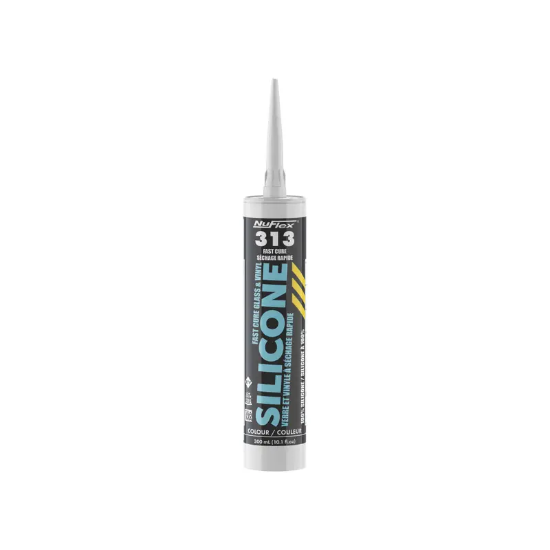Nuflex 313 Fast-Curing Neutral Silicone Sealant – High-Adhesion, All-Purpose Formula 1