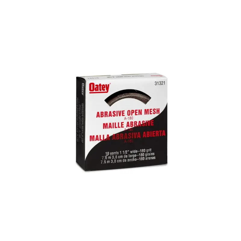 Oatey 1.5" Open-Mesh Cloth – 180 Grit 1