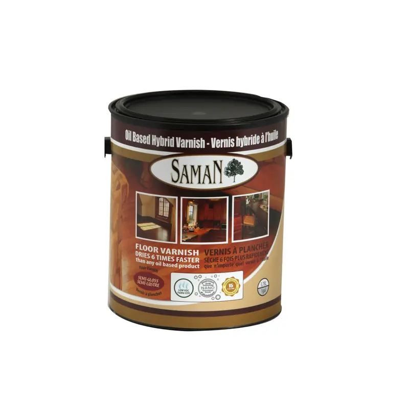 Oil-Based Hybrid Varnish – Semi-Gloss Finish, 3.78L Interior/Exterior Protective Coating 1