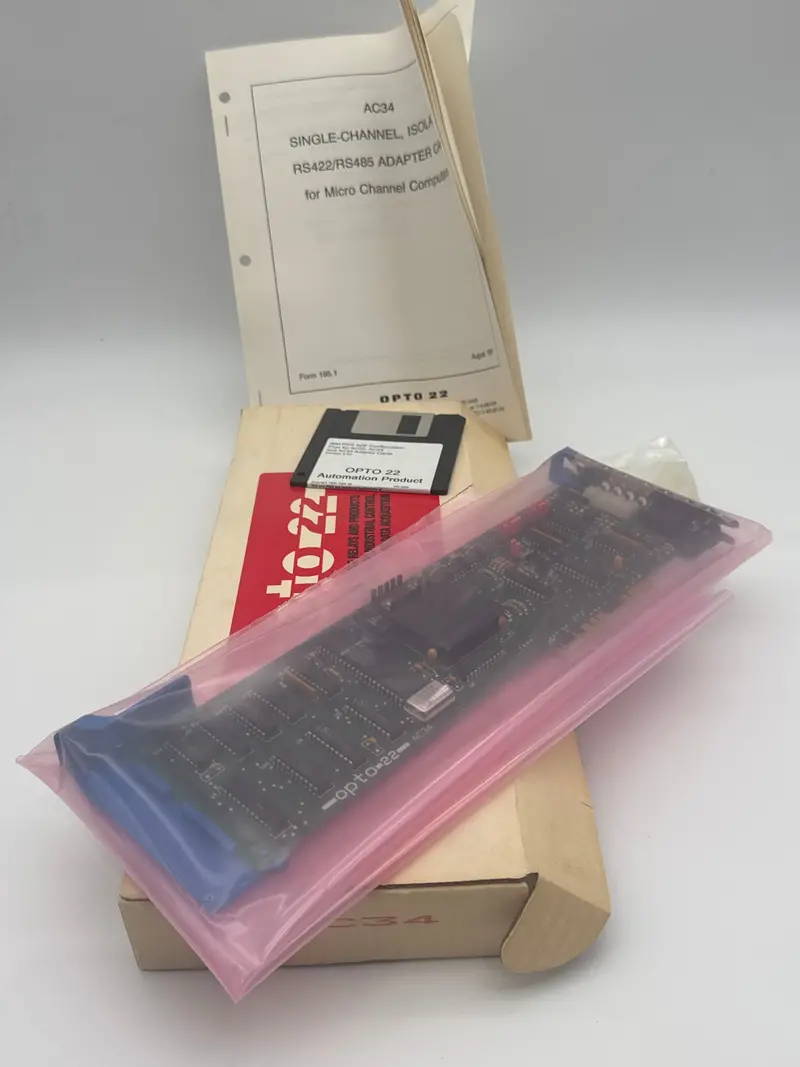 Opto 22 Ac34 Interface And Adapter Card – System Integration Bridge 1