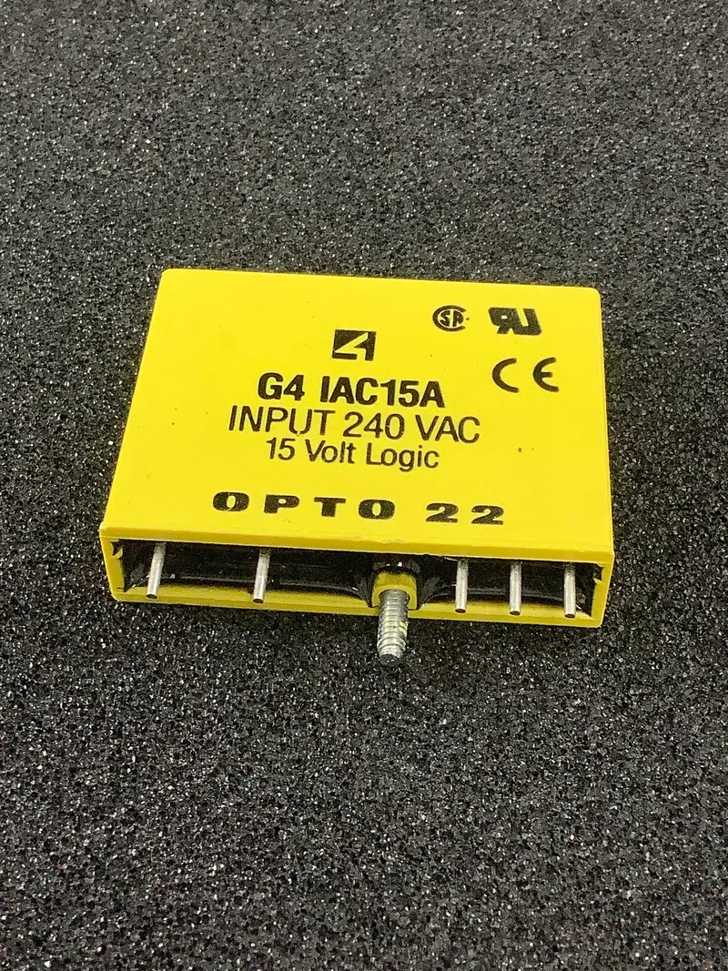 Opto 22 G4-Iac15A Industrial Ac Input Module — 15 A Per Channel, G4 Series 1