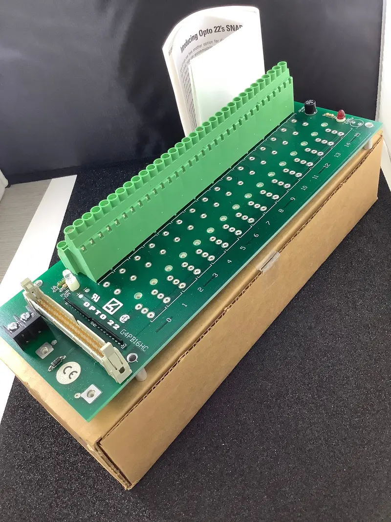 Opto 22 G4Pb16Hc 16-Channel G4 Rack Mount With Header Connector 1