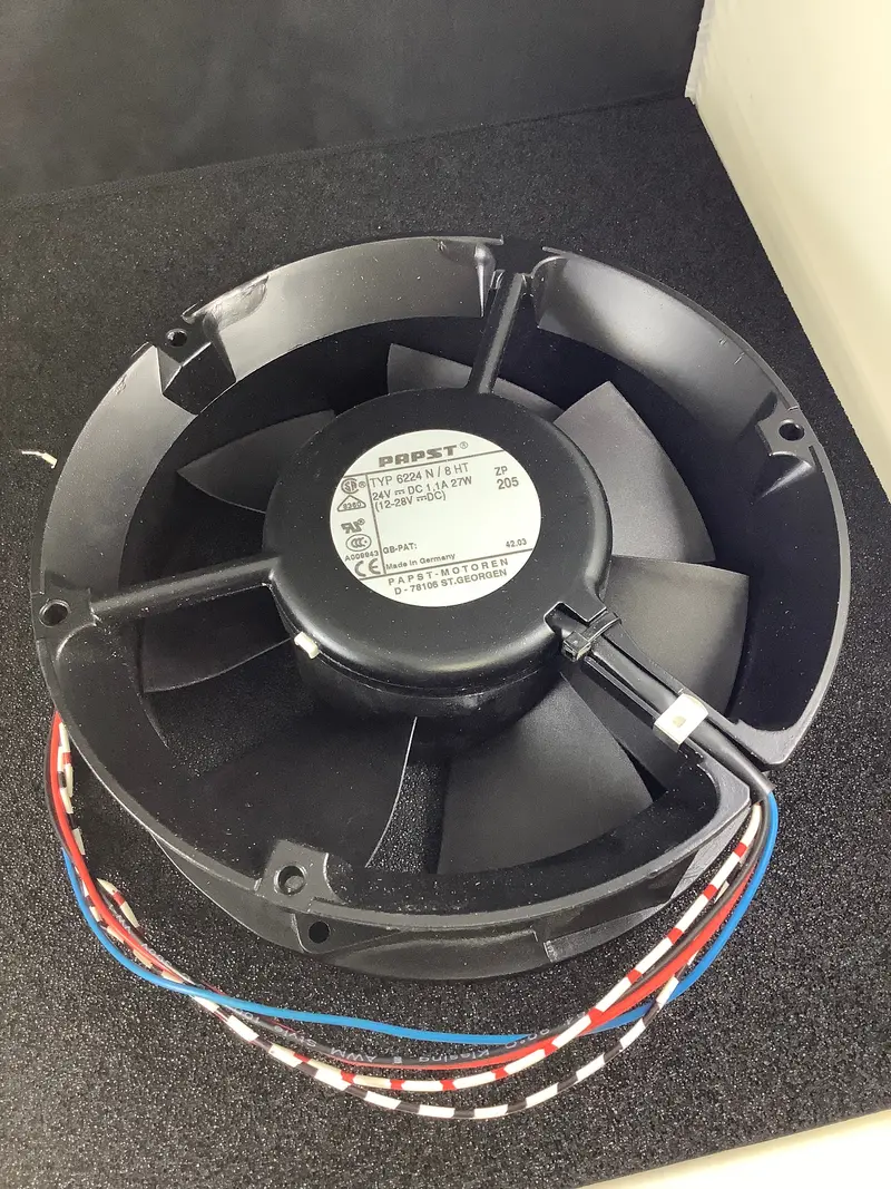 Papst 6224N/8Ht 24V Cooling Fan – 172×51Mm, 1.1A, 27W, 5-Wire Intelligent Control 1