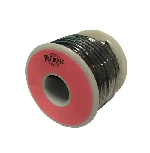Philmore 16 Awg Black Stranded Hook-Up Wire – Ul1015, 600V, 25 Ft Spool 1