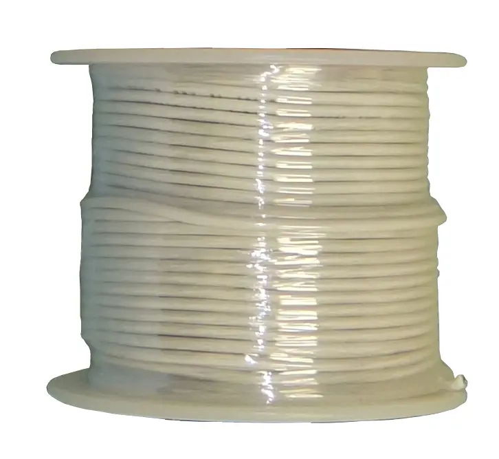 Philmore 16 Awg White Stranded Hook-Up Wire – Ul1015, 600V, 25 Ft Spool 1