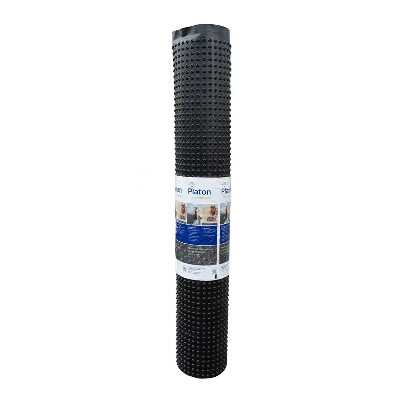 Platon Foundation Drainage Membrane For Waterproofing 1
