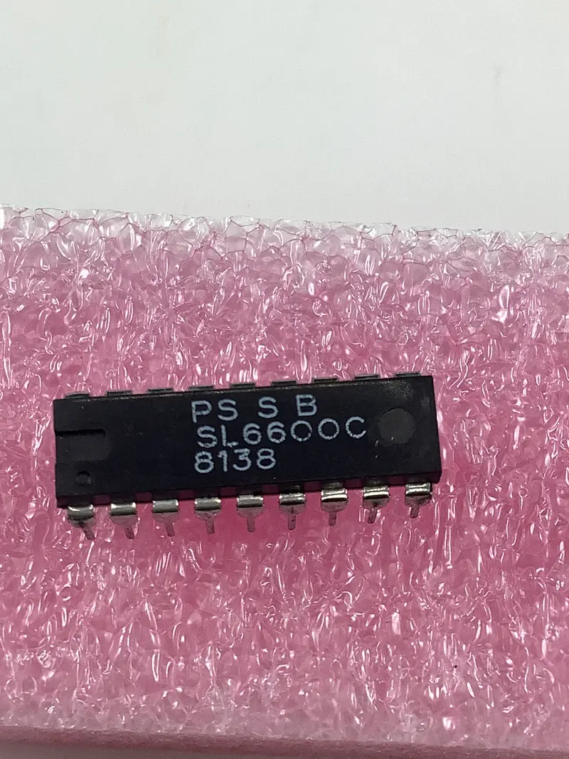 Plessey Sl6600C — Low-Power Pll Ic For Narrowband Fm If/Af Applications 1
