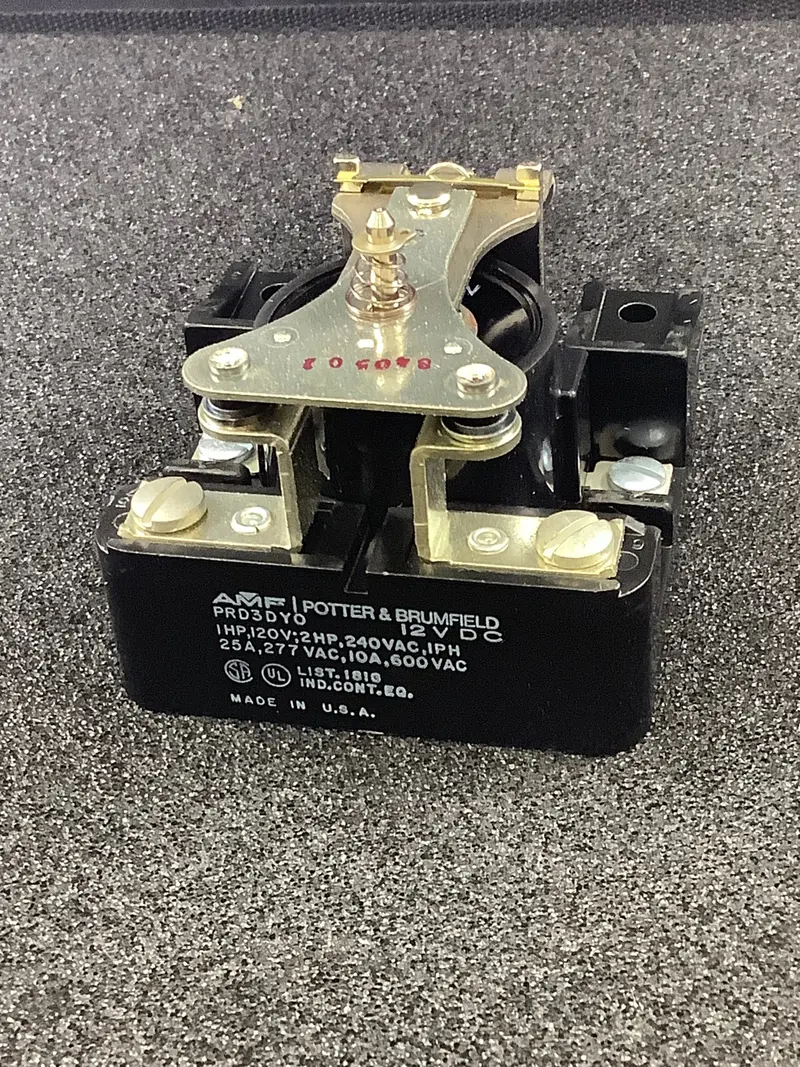 Prd-3Dy0-12 Spst-No General Purpose Power Relay – 25A Contact Rating, 12Vdc Coil, 600Vac Switching 1