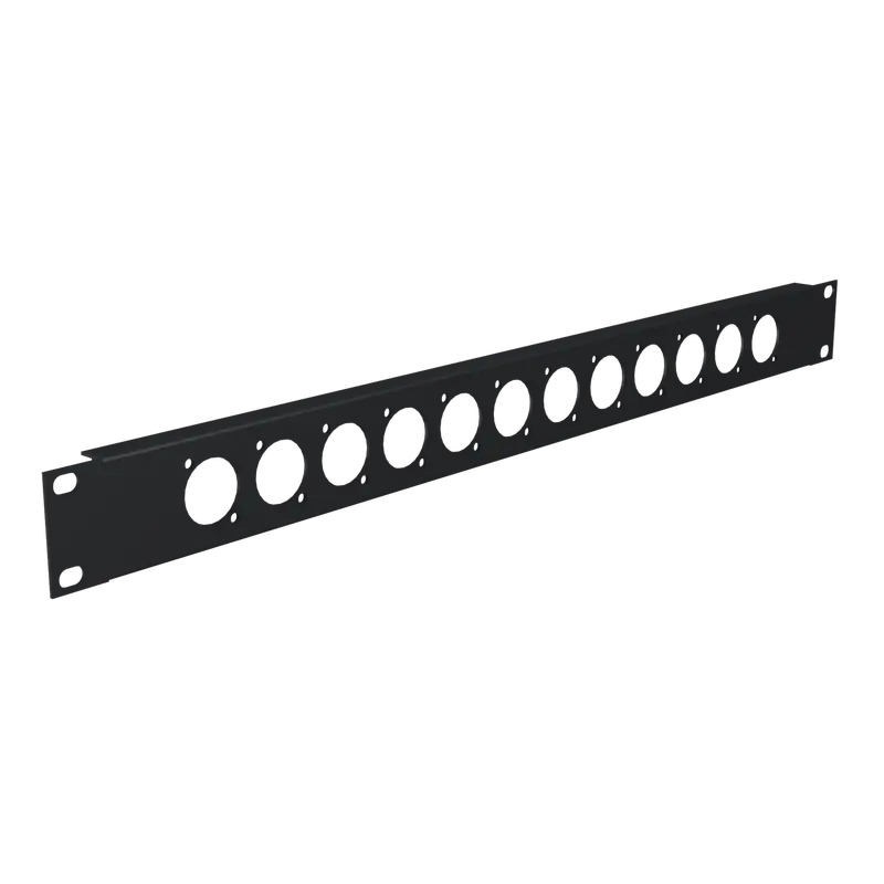 Pre-Punched Neutrik Audio Jack Mounting Panel 1