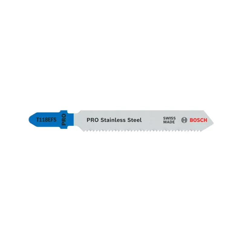 Pro Stainless Steel T118Efs Jigsaw Blade – Extra-Fine Tooth For Smooth Cuts 1