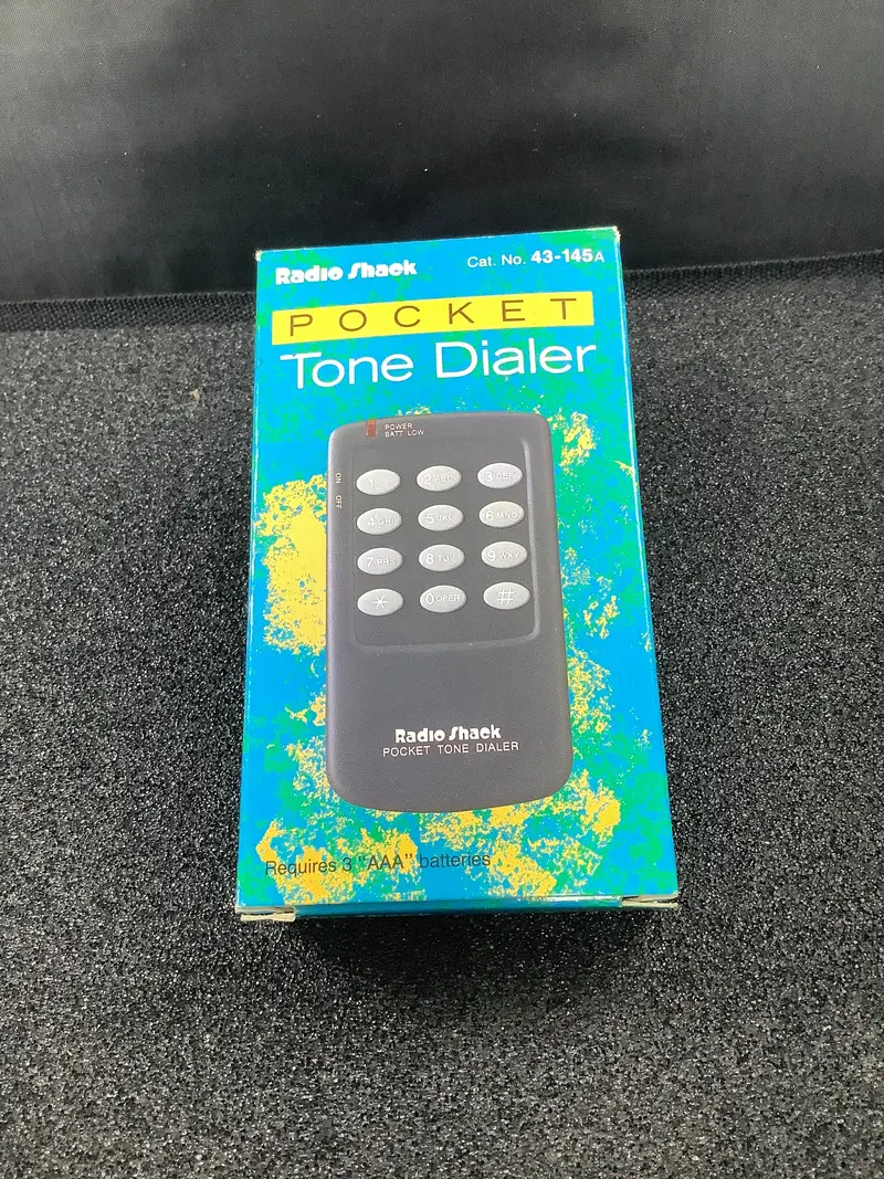 Radioshack 43-145A Pocket Tone Dialer – Factory New, Sealed In Box 1