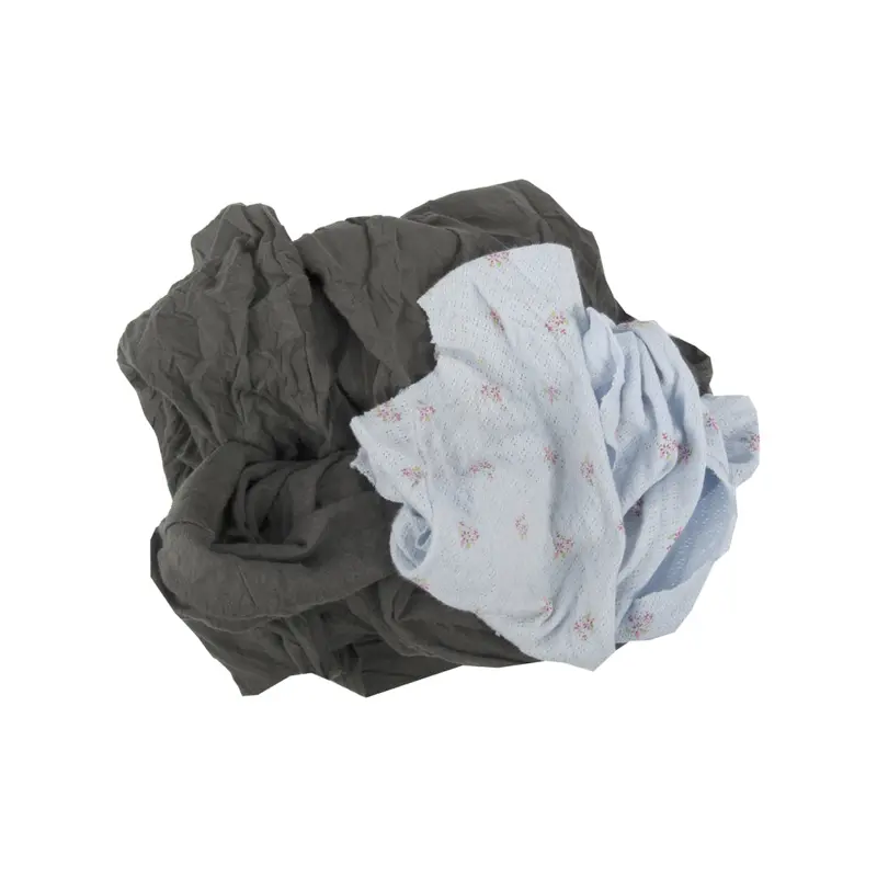 Recycled Cotton T-Shirt Rags – 10 Lb Assorted Colors 1