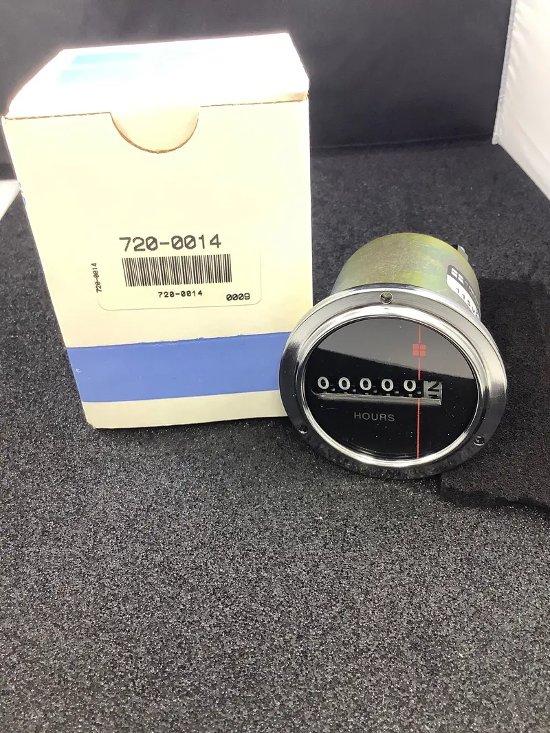 Redington 720-0014 6-Digit Hour Meter – 115 Vac, 60 Hz, Non-Resettable Running Time Counter 1