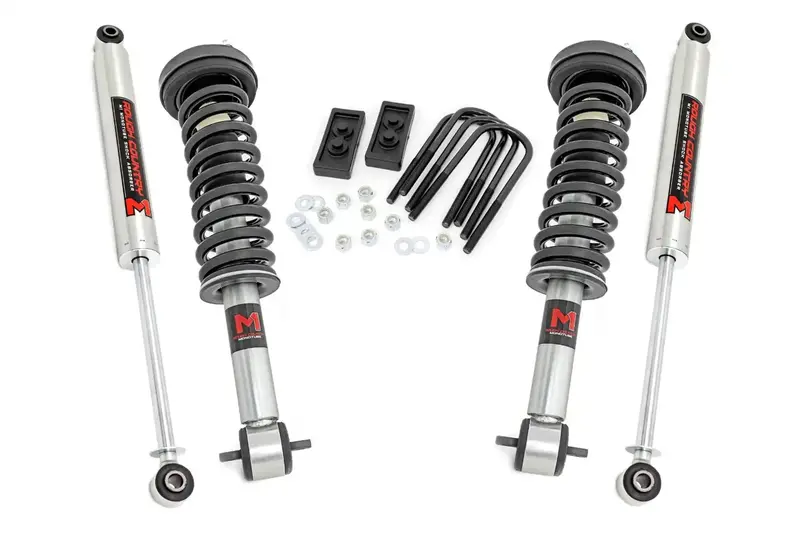 Rough Country Suspension Lift Kit – Complete System With Performance Shocks For Elevated Ride Height 1