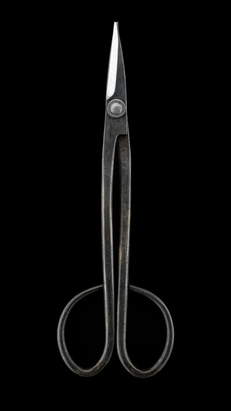 Sakai Noboru Left-Handed Koedakiri-Basami – Japanese Bonsai Pruning Scissors 1