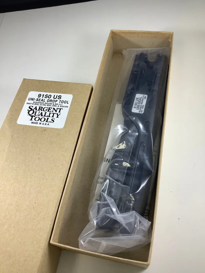 Sargent 9150Us Composite Uni-Seal Compression Tool For Rg6, Rg59, And Rg11 Connectors 1