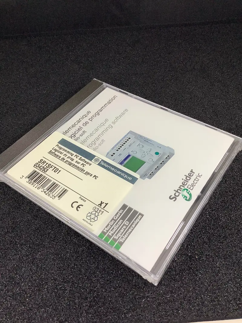 Schneider Sr1Sft01 Zelio Logic Software – Programming Suite On Cd (License Only) 1