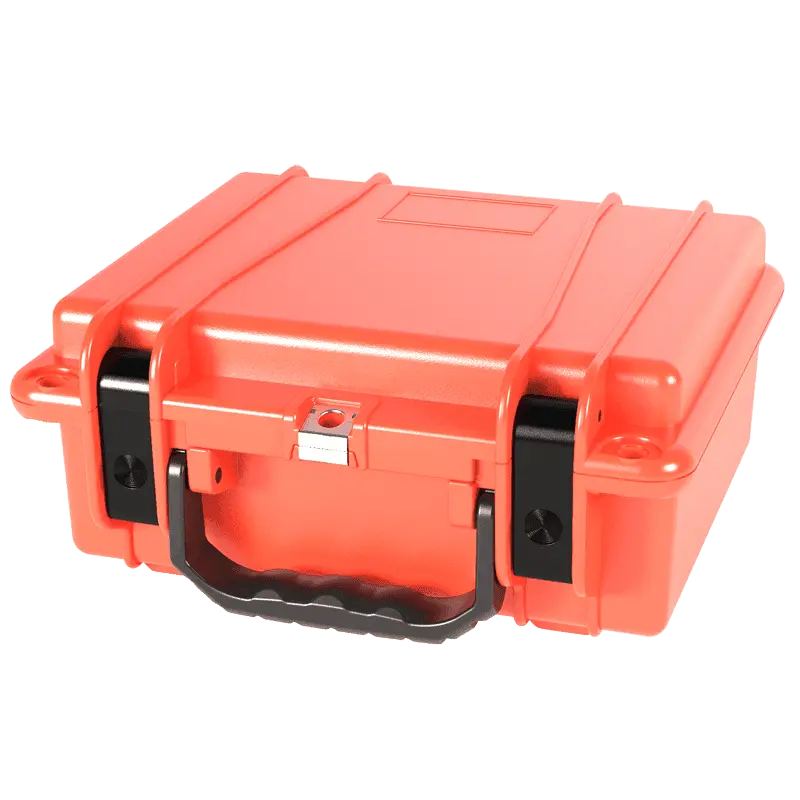 Se300F-Orange Compact Protective Equipment Transport Case With Foam Lining 1