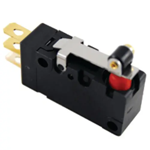 Sealed Snap-Action Switch With Short Hinge Roller Lever – Model 54-486Wt 1