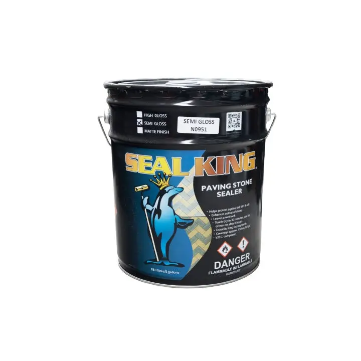 Semi-Gloss Paving Stone Sealer – 5-Gallon (18.9L) Coverage Kit 1