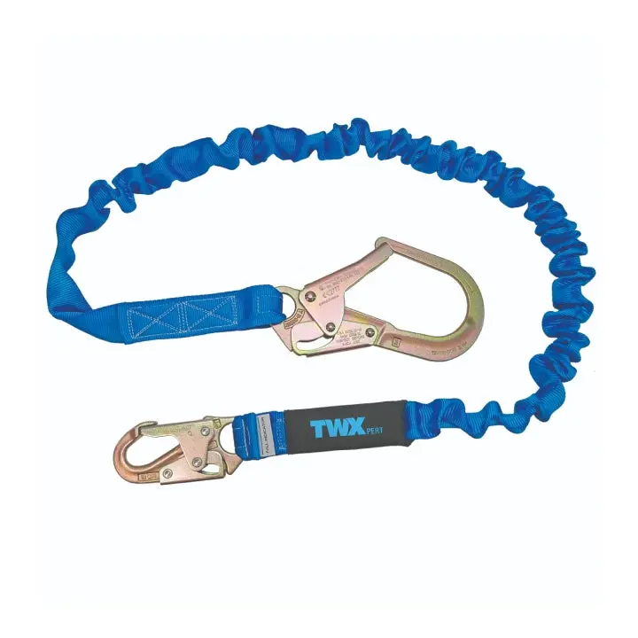 Shock-Absorbing Energy-Absorbing Lanyard For Fall Protection 1