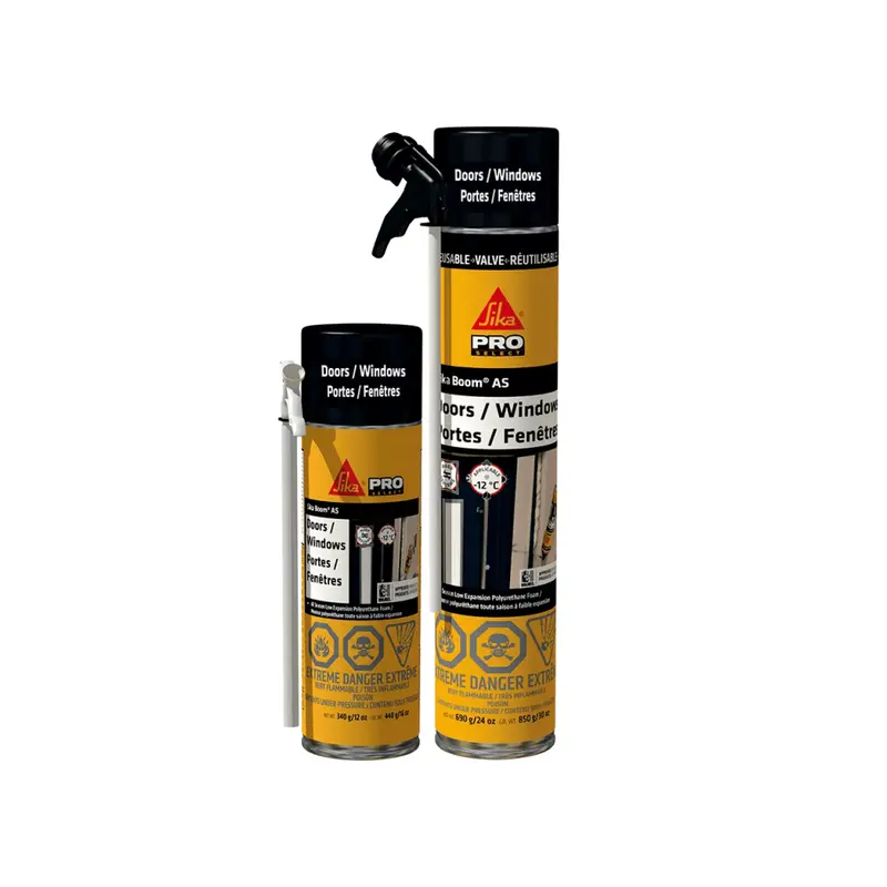Sika Boom® As Low-Expansion Door And Window Insulation Foam 1