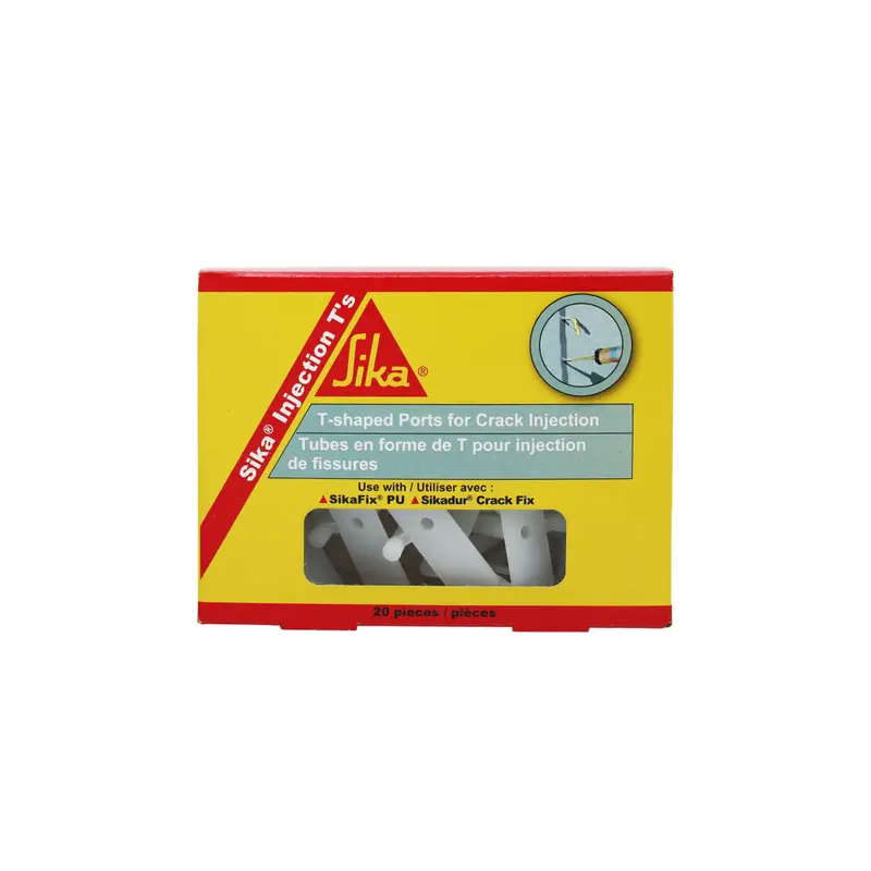 Sika T-Shaped Crack Injection Ports, 20-Pack 1