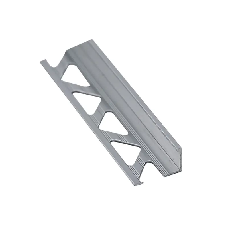Silver Chrome 5/16-Inch Aluminum Tile Edge Trim 1