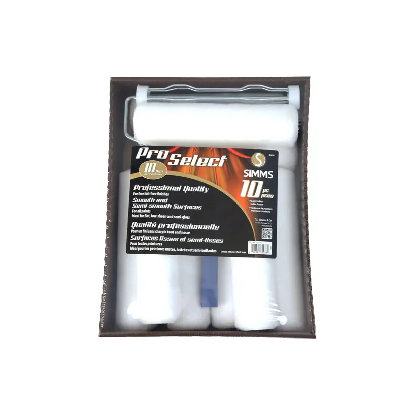 Simms Pro Select Paint Roller Kit – 10-Piece, 10Mm Nap 1