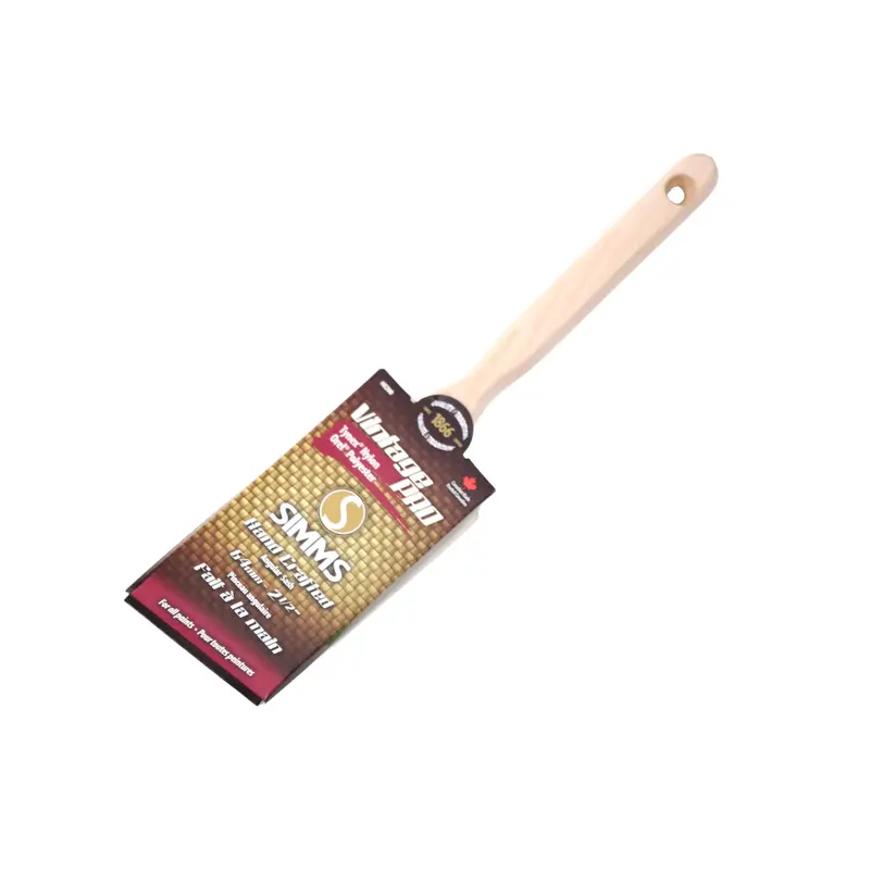 Simms Vintage Pro Emerald Angular Sash Brush, 2.5-Inch Width 1