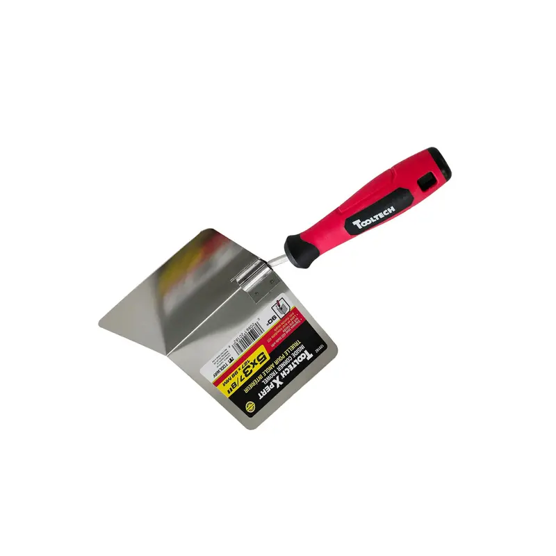 Stainless Steel Inside Corner Trowel – 5 × 3.875 Inches (125 × 98 Mm) 1
