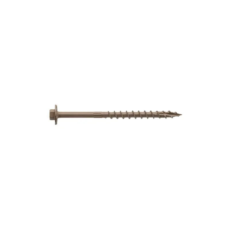 Strong-Drive Sdwh Timber-Hex Screw – 4 In, 5/16 In Hex Head (1-Pack) 1