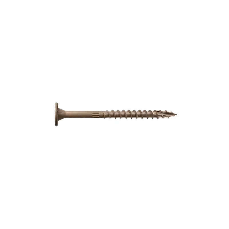 Strong-Drive Sdws Exterior-Grade Timber Screw – 4 In, T40 6-Lobe Drive (1-Pack) 1