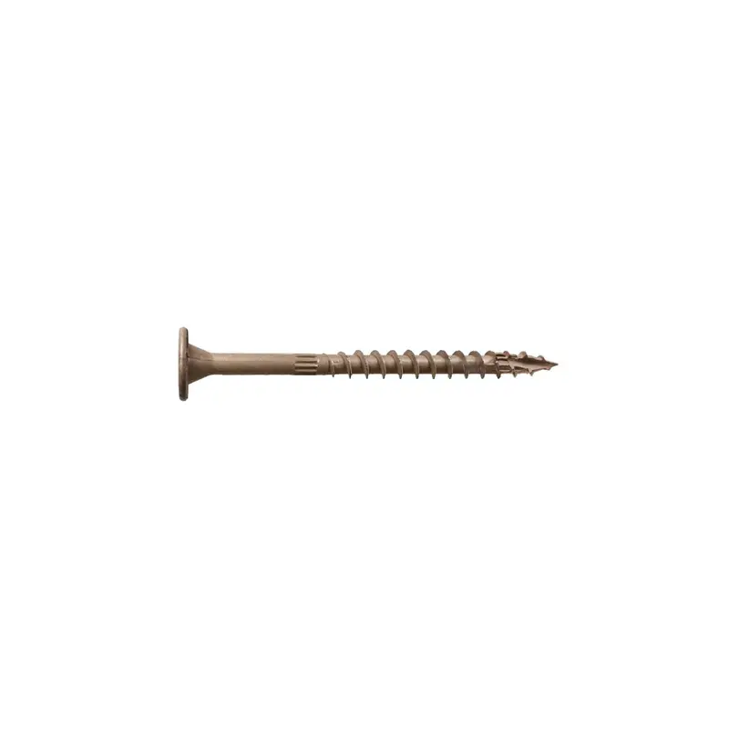 Strong-Drive Sdws Exterior-Grade Timber Screw – 4 In, T40 6-Lobe Drive (50-Pack) 1