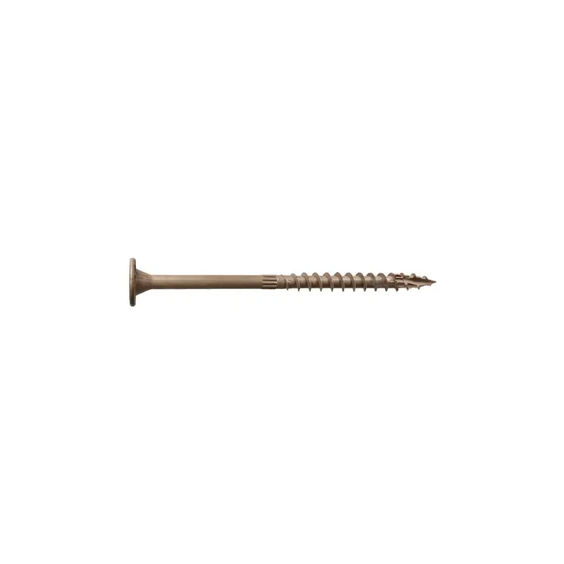 Strong-Drive Sdws Exterior-Grade Timber Screw – 5 In, T40 6-Lobe Drive (50-Pack) 1