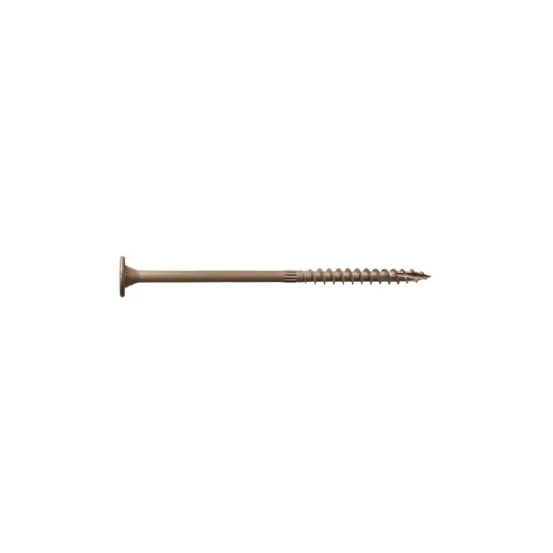 Strong-Drive Sdws Exterior-Grade Timber Screw – 6 In, T40 6-Lobe Drive (1-Pack) 1