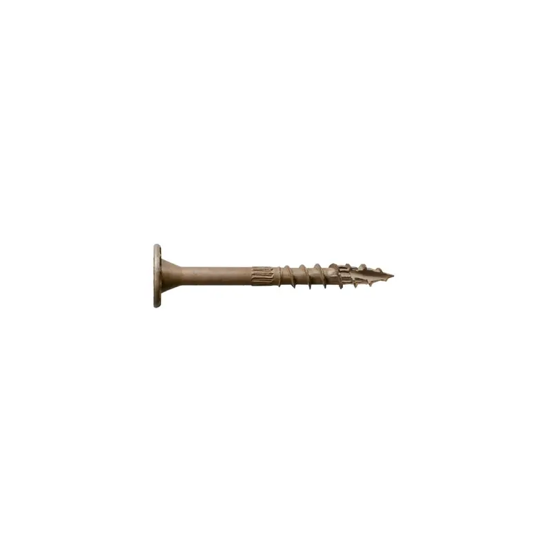 Strong-Drive Sdws Timber Screw – 4", T40 Drive, 6-Lobe Head, 12-Pack 1