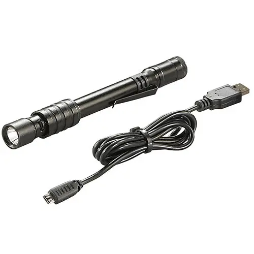 Stylus Pro Usb-Rechargeable Led Flashlight 1