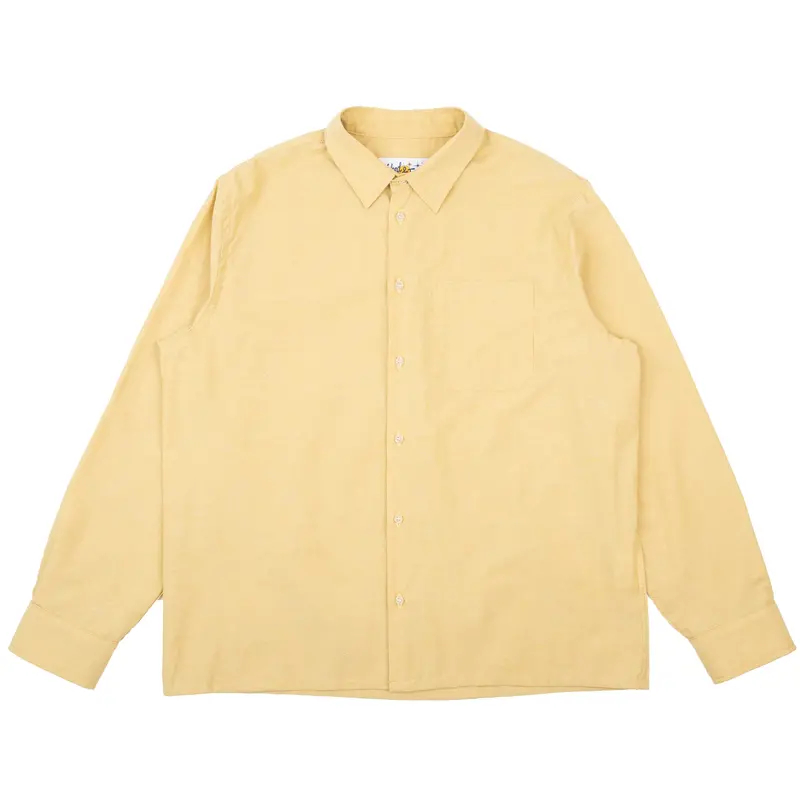 Sunshine Yellow Selvedge Chambray Shirt 1
