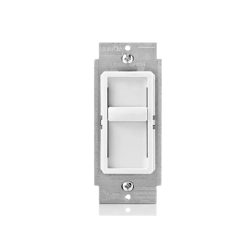 Sureslide Dimmer Switch – Universal Compatibility For Dimmable Led, Halogen, And Incandescent Loads, Model 6672 1