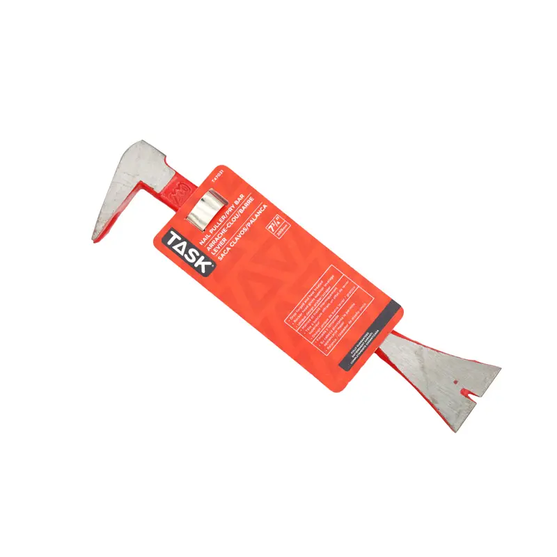 Task Nail Puller & Pry Bar – 7-3/4-Inch Multi-Function Lever Tool 1